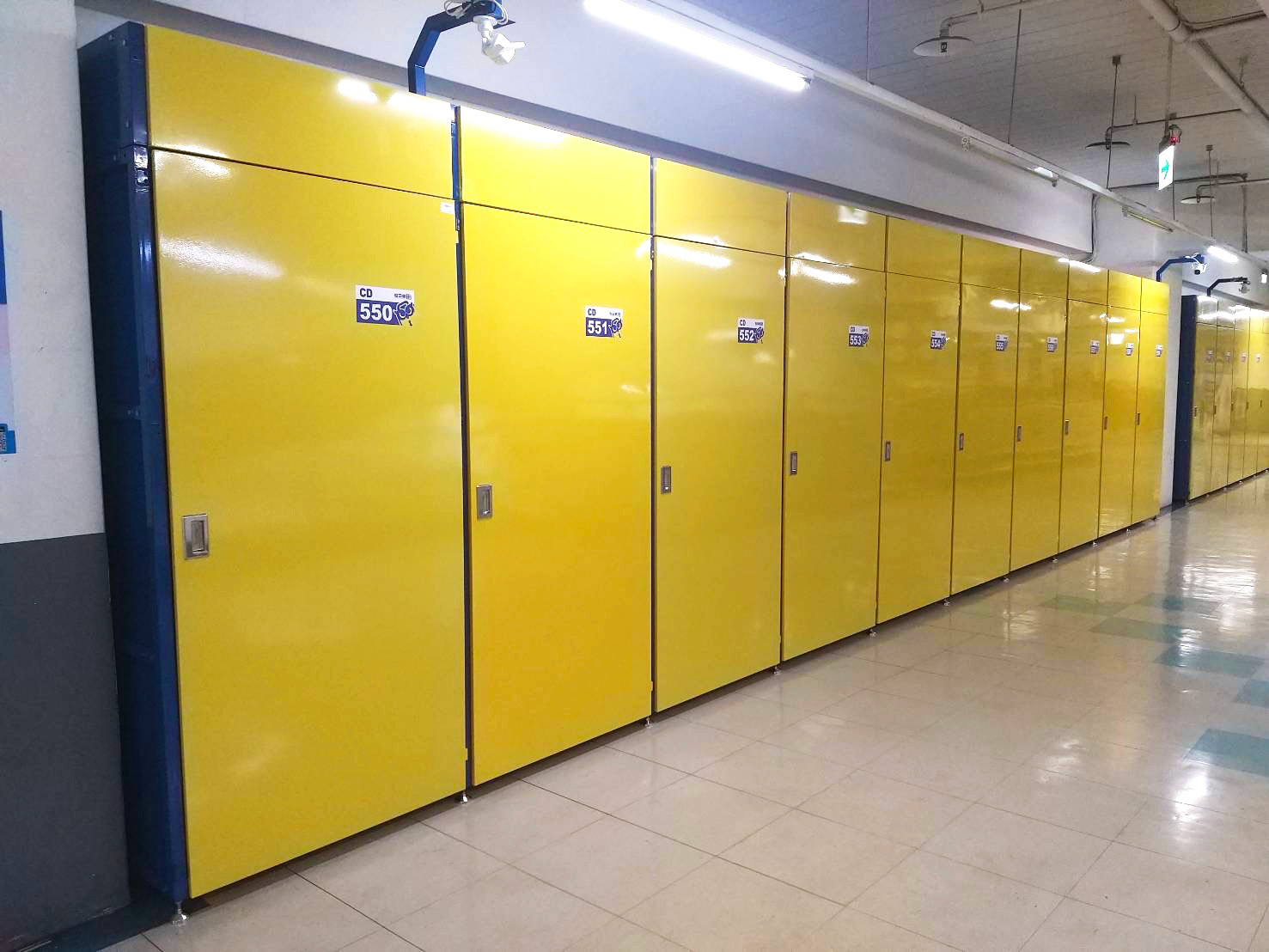 台中豐原成功店 個人專屬收納空間