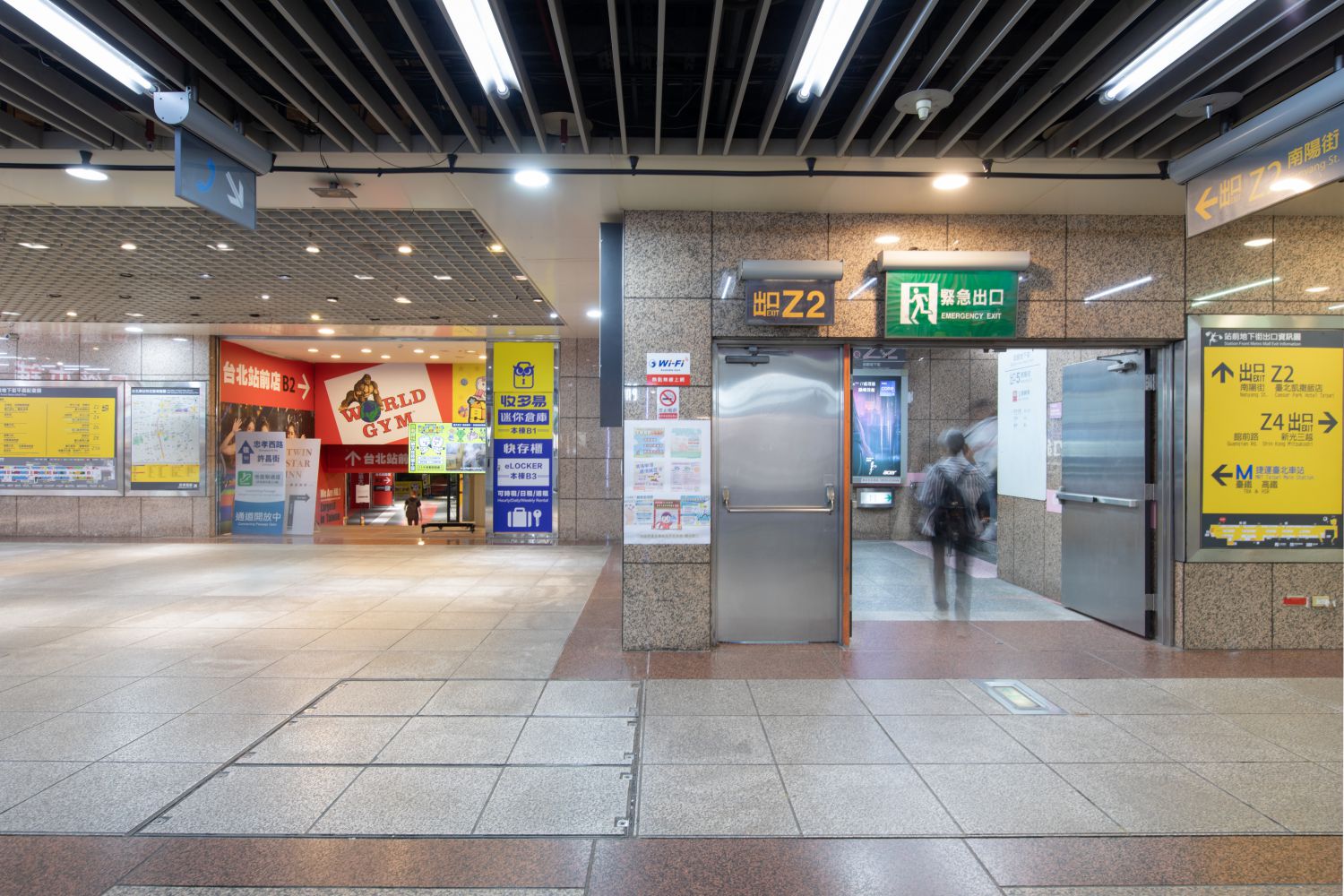 台北車站店 智慧電子門禁